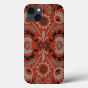 Cinnabar Suzani I iPhone 13 Case