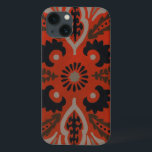 Cinnabar Suzani II iPhone 13 Case<br><div class="desc">Home Décor</div>