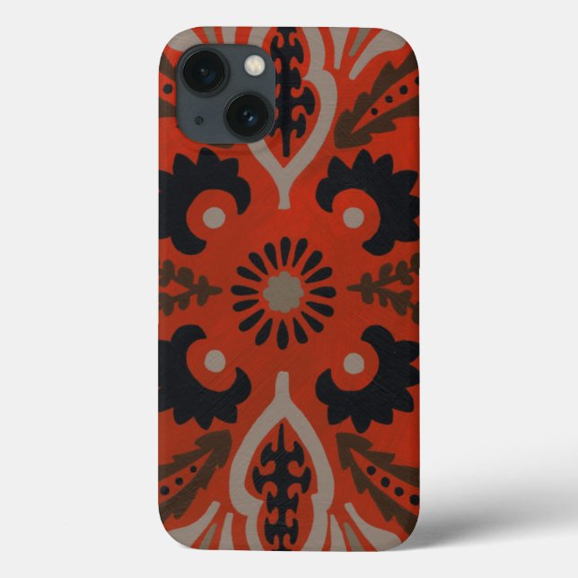 Cinnabar Suzani II Case-Mate iPhone Case (Back)