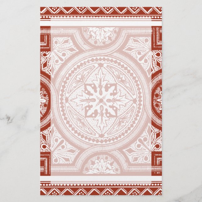 Cinnabar Woodblock IV (Front)
