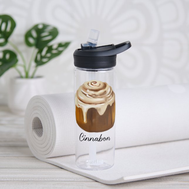 Cinnabon Water Bottle (Yoga (Rotated))