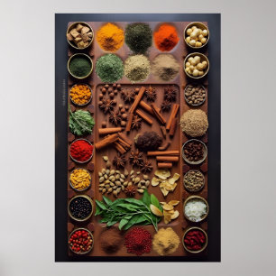 Cinnamon and Cloves Spice Kitchen Wall Art