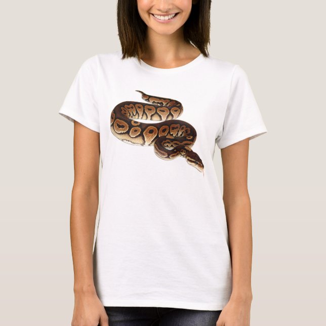 Cinnamon Ball Python T-Shirt (Front)