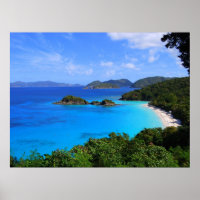 Cinnamon Bay Panorama St. John, U.S.V.I. 24 x 18