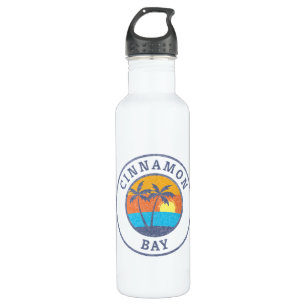 Cinnamon Bay, St. John, Usvi Faded Classic Style 710 Ml Water Bottle