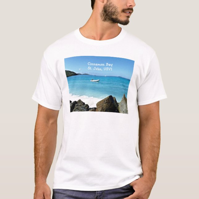 Cinnamon Bay, St. John USVI T-Shirt (Front)
