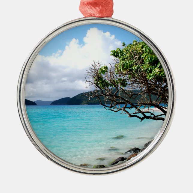 Cinnamon Bay (St. Thomas, USVI) Metal Ornament (Front)