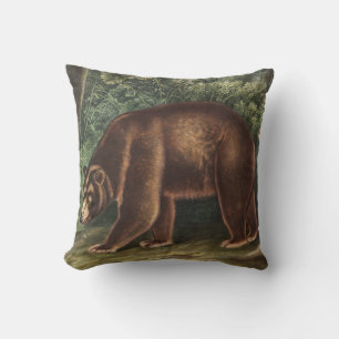 Cinnamon Bear (Ursus Americanus var. Cinnamonum) Cushion