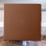Cinnamon Brown Solid Colour | Classic Elegant Ceramic Tile<br><div class="desc">Cinnamon Brown - Introducing the timeless allure of the Solid Colour Design: a captivating blend of classic form and elegant simplicity. This design is a celebration of the power and beauty found in a single, striking hue. Exuding sophistication, the solid colour design embraces the essence of minimalism, making it a...</div>