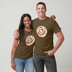 Cinnamon Bun / Cinnamon Roll with Icing T-Shirt