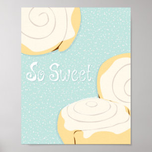 Cinnamon Bun  Poster