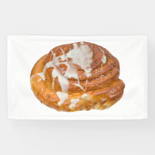 Cinnamon Bun Roll Model Banner
