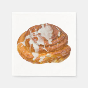 Cinnamon Bun Roll Model Napkin