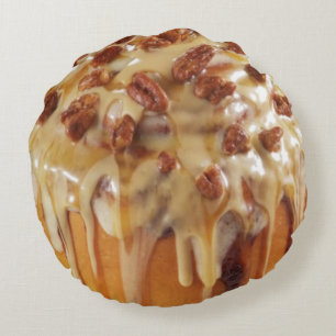 CINNAMON BUN   STICKY BUN SWEET DESSERTS PILLOW