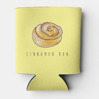 Cinnamon Buns Cinnamon Rolls Coffee Fika Can Cooler