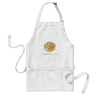 Cinnamon Buns Cinnamon Rolls Coffee Fika Standard Apron