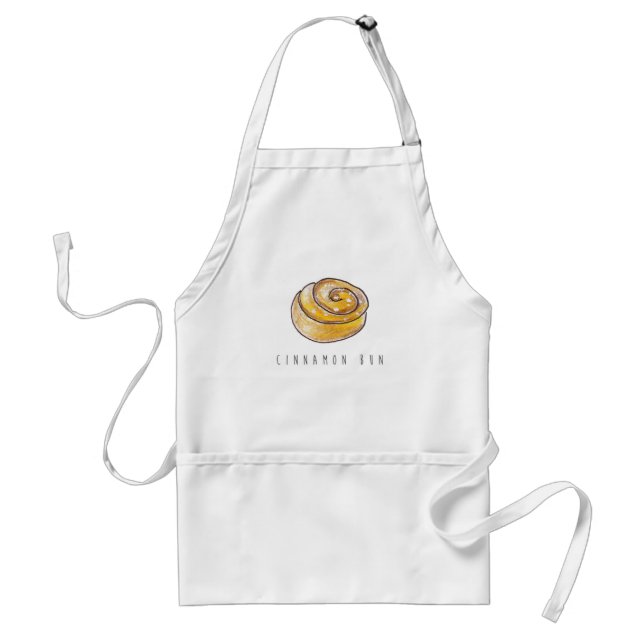 Cinnamon Buns Cinnamon Rolls Coffee Fika Standard Apron (Front)