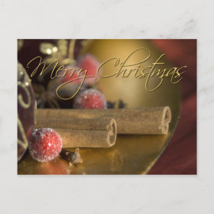 Cinnamon • Christmas Postcard