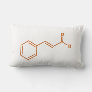 Cinnamon Cinnamaldehyde Molecular Chemical Formula Lumbar Cushion