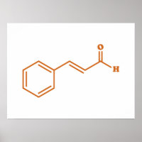 Cinnamon Cinnamaldehyde Molecular Chemical Formula