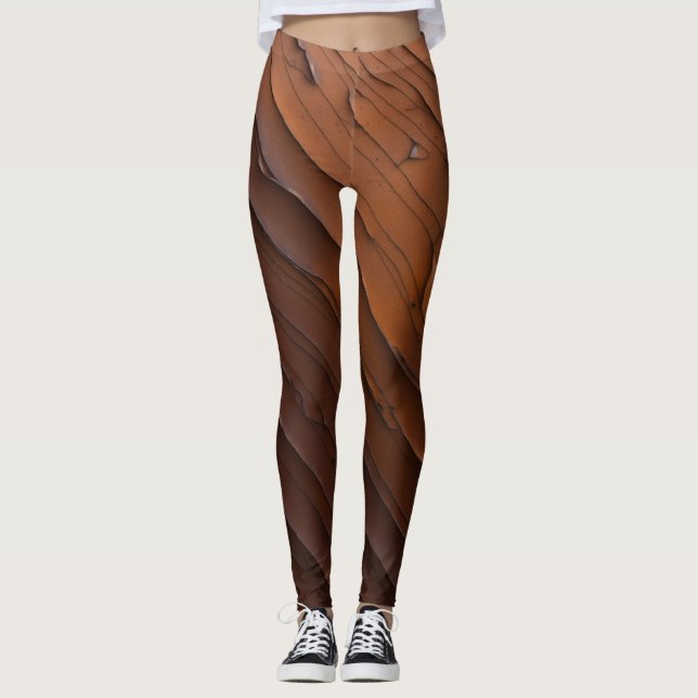 Cinnamon colour  leggings (Front)
