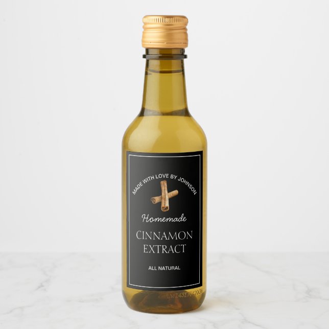 Cinnamon Extract Label (Front)