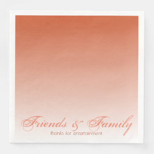 Cinnamon Orange Designer Napkin