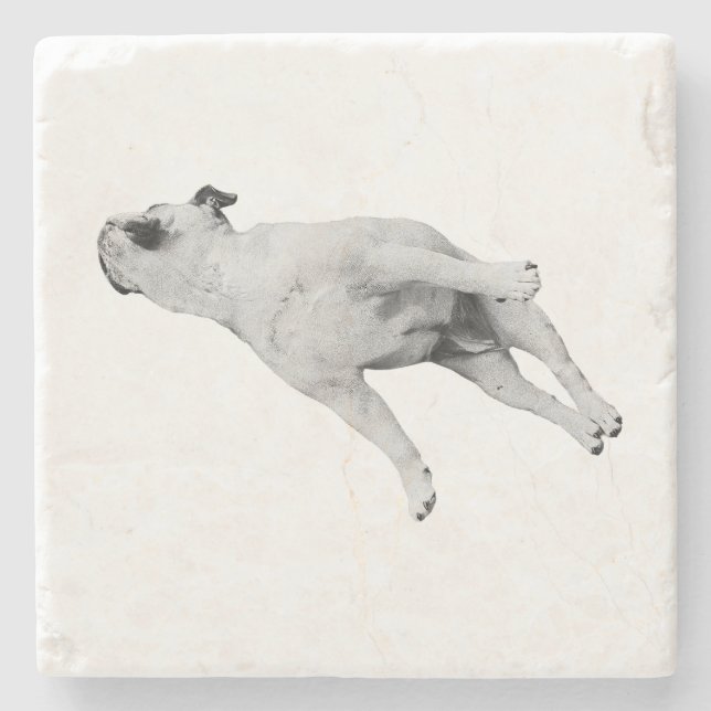 Cinnamon Pause Stone Coaster (Front)