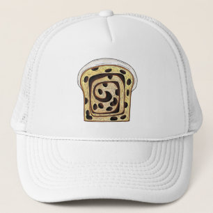 Cinnamon Raisin Bread Loaf Baking Breadmaking Trucker Hat