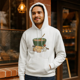 Cinnamon Roll Baking Ingredients Cosy Kitchen  Hoodie