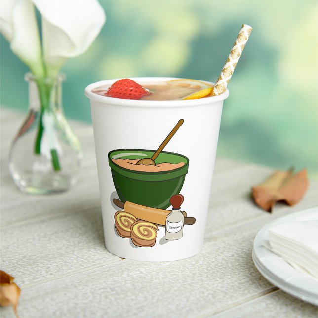 Cinnamon Roll Baking Ingredients Cosy Kitchen  Paper Cups (Creator Uploaded)