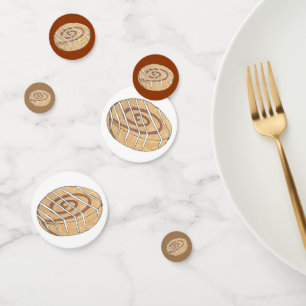Cinnamon Roll Bun Pastry Baked Goods Bake Sale Confetti