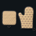 Cinnamon Roll Bun Pastry Bakery Breakfast Food Oven Mitt & Pot Holder Set<br><div class="desc">Design features an original marker illustration of a delicious, freshly baked cinnamon roll pastry topped with a drizzle of cream cheese frosting. Ideal for a baby shower, birthday party, bake sale, bakery popup, or breakfast or brunch celebration. Don't see what you're looking for? Need help with customisation? Contact Rebecca to...</div>