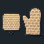 Cinnamon Roll Bun Pastry Bakery Breakfast Food Oven Mitt & Pot Holder Set<br><div class="desc">Design features an original marker illustration of a delicious, freshly baked cinnamon roll pastry topped with a drizzle of cream cheese frosting. Ideal for a baby shower, birthday party, bake sale, bakery popup, or breakfast or brunch celebration. Don't see what you're looking for? Need help with customisation? Contact Rebecca to...</div>
