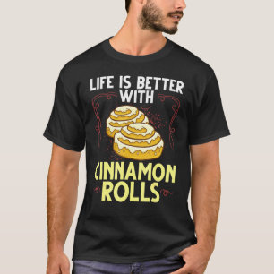 Cinnamon Roll Buns Recipe Gluten Free Keto 3 T-Shirt