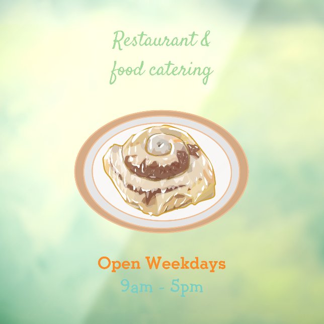 Cinnamon roll cartoon illustration  (Sheet 3)