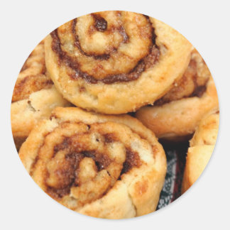 Cinnamon Rolls Classic Round Sticker