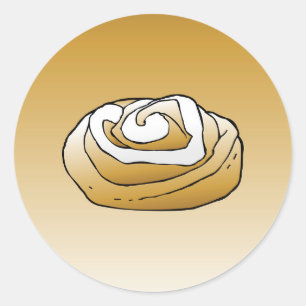 Cinnamon Rolls - Classic Round Sticker