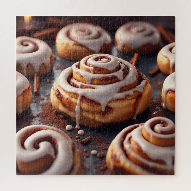 Cinnamon Rolls Jigsaw Puzzle (Vertical)
