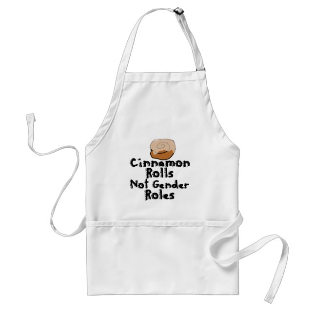 Cinnamon Rolls not gender roles Standard Apron (Front)