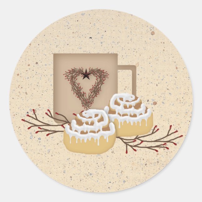 Cinnamon Rolls Sticker (Front)