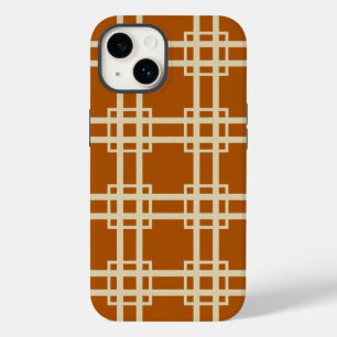 Cinnamon Spice Moods Lattice Case-Mate iPhone 14 Case