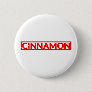 Cinnamon Stamp 6 Cm Round Badge