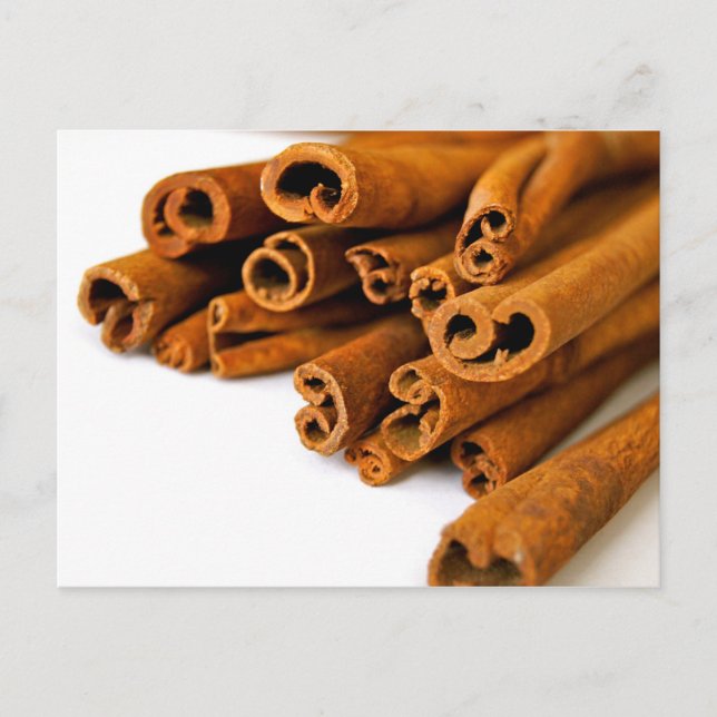 Cinnamon sticks postcard (Front)