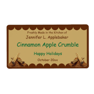 Cinnamon Sticks Scalloped Edge Food