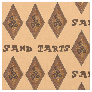 Cinnamon Sugar Sand Tarts Christmas Cookie Holiday Fabric