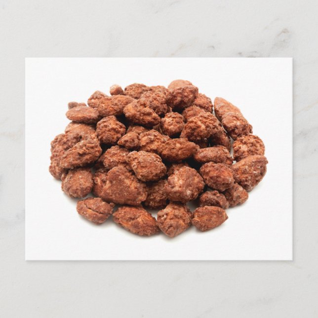 Cinnamon sugared almond postcard (Front)