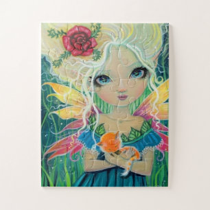 Cinnamon's Fairy Art by Molly Harrison Jigsaw Puzzle
