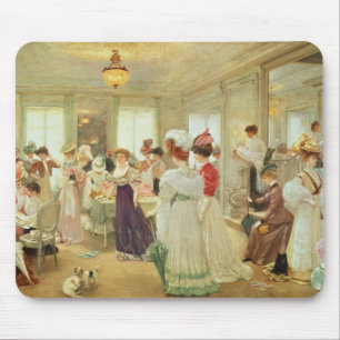 Cinq Heures chez le Couturier Paquin, 1906 Mouse Pad