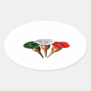 Cinqo de Mayo Oval Sticker